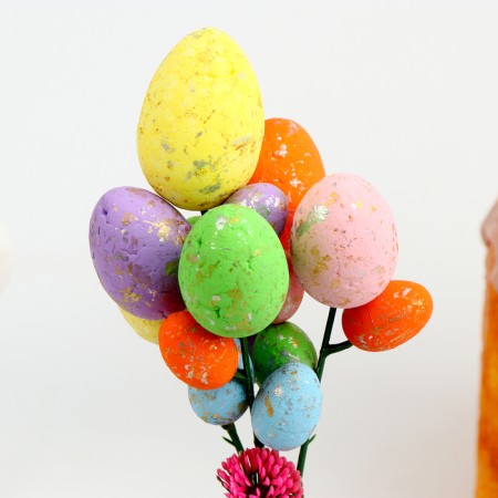 Easter decor "Eggs in a pot" 8 × 8 × 28 cm-2
