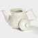 A porcelain teapot on a stand from Bellatenero bamboo "Tulip", 700 ml, white color