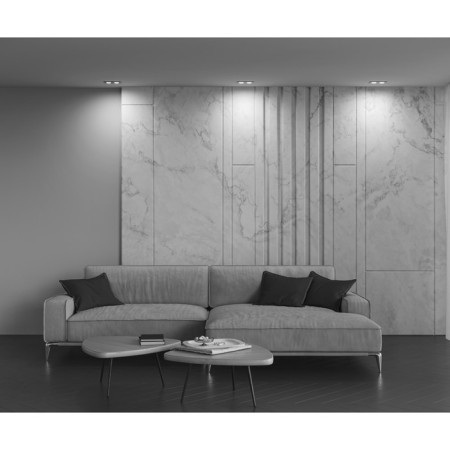 The built-in lamp Technical DL024-2-02S, GU10, 2x50 W, 175x92x25 mm, silver-7