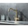 LEMARK VILLA LM4858B kitchen mixer, single -leaf, output for drinking, bronze