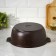 Frying, 5 l, d = 30 cm, glass cover, anti -stick coating, color coffee marble