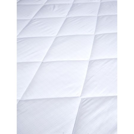 Blanket with filler Zen, size 140x205 cm, white color-2