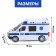 Car "Police", Russian voice acting, light and sound effects, works from batteries