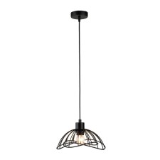 Suspended Indigo, 10012/A/1P Black. 1x40W, E27, 250x250x205/1700 mm, black color