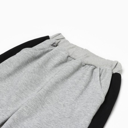 Children's costume (sweatshirt/pants), gray color, height 98-104 cm-2