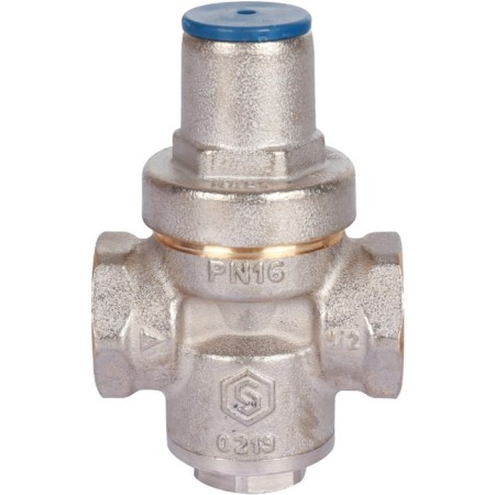 Pressure gearbox Stout SVS-1009-000015, 1/2 ", inside thread, pn 16, without a subclaess. Manometer-1