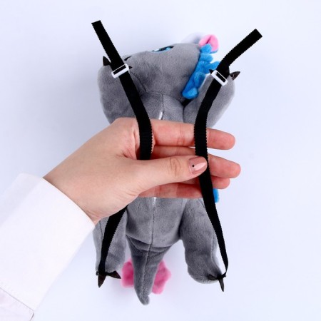 Soft conflict toy "Dragon Bolshoi", Gray-3