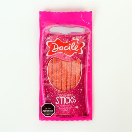 Жевательный мармелад Docile, со вкусом тутти-фрутти, 70 г-1