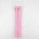 Lightning secret, No. 3, non -proceeding, locking machine, 40 cm, pink color