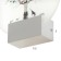 Sconces "Flower tree" LED 6W 4000k white 19.5x6x19.5 cm