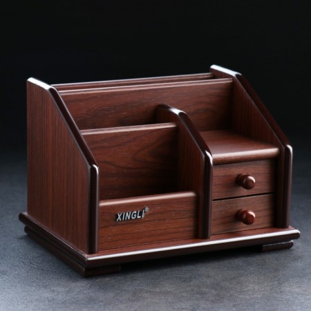 Organizer 4 sections, 2 drawers, a series of walnuts with a skeleton cante, mix 14*19-7
