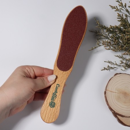 Feet heaps, sandpaper, bilateral, 26.5 cm, wooden-4