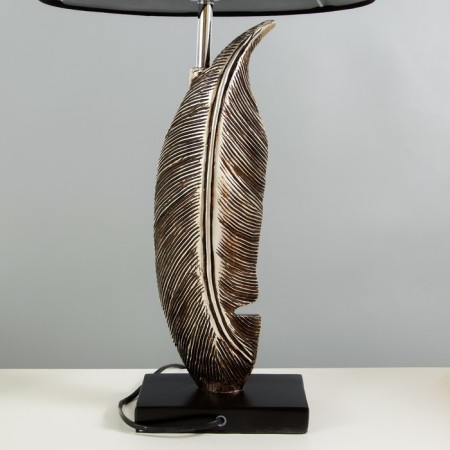 Seville desktop lamp E27 40W Black-Bronze 36x36x65 cm-5