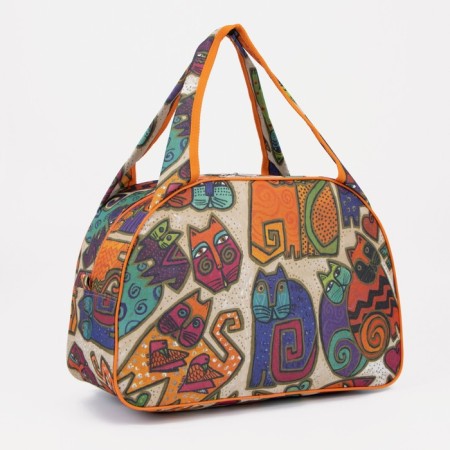 Road bag with lightning, orange color/multi -colored