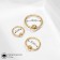 Pierce set "Trio" ball, d = 8-12 mm, color mix