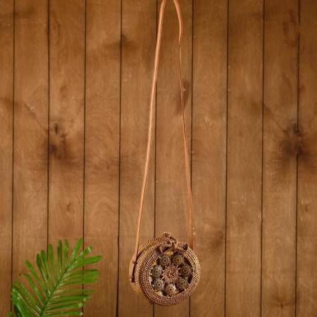 Women's bag "Zarifa" 15x15x7 cm (strap 65 cm)-1