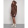 Winter jacket, size 48, brown color