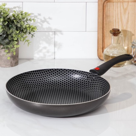 Forever pan, d = 28 cm, removable handle, anti-stick coating, dark gray color