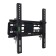 Luazon Kron-54 bracket, for TV, inclined, 15-42 ", 55 mm from the wall, black