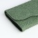 Women's wallet on magnet, green color