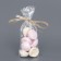 Package Packing BOPP, with a bottom fold, "Christmas trees" 9*19 cm