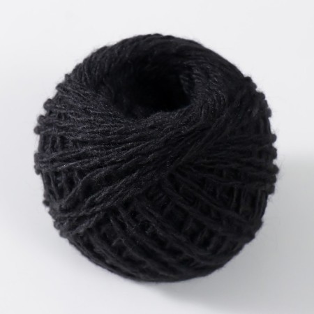 Acryl yarn 100% acrylic, 100m/40 ± 5 g (black)-1