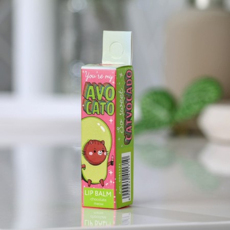 Avocato lip balm, 5 g, chocolate aroma, Beauty Fooch-1