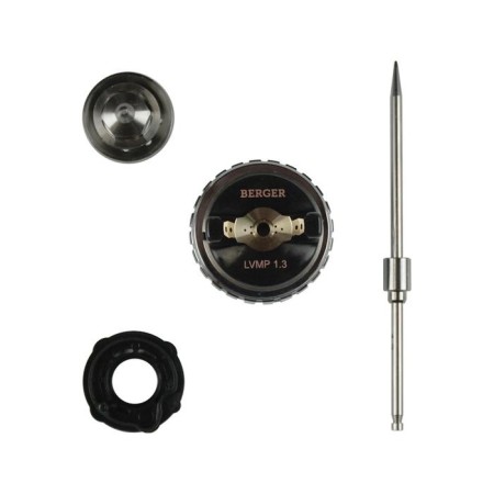 Set Semeted for Kraskopult Berger "Gold" BG1394, LVMP, nozzle, needle, DUZ 1.3 mm-1