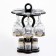 Mini-bar "elegant", 12 items, for wine, engraving 240/50 ml