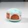 Yarn "Successful" 100%Merserized cotton 220m/50g (411-soems)