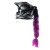 Black / purple
