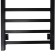 The electric heated towel "Sanprise" Contour P8, 400x800 mm, universal, black