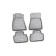 Rugs in the Lexus IS250 Salon 2005-2016, 4 pcs. (polyurethane)
