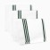 A set of decorative napkins Ethel Greenish 30x30cm., 3pcs, 100%HL.
