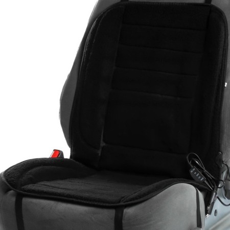 Nabbage with heated Torso, 12 V, regulator, wire 120 cm, claim. fur, black-4