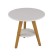 Table Journal Hog, 550x550x500, white/light oak