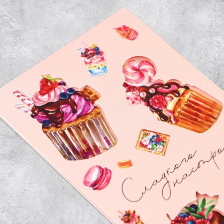 An envelope for money with an additional element of "sweets", manual work, 19 × 9 cm-4