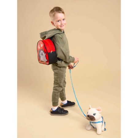 Soft toy in the backpack "Lucky Jack"-9