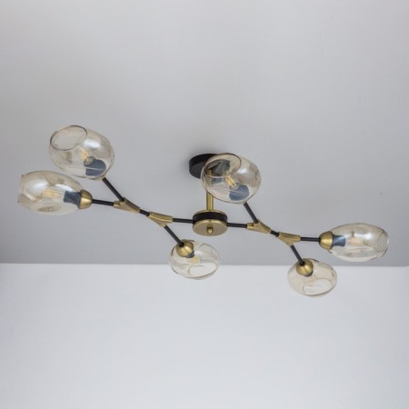 Cutilux Cutilux chandelier CL117165 96x57x19.5 cm, 6x40W, E14, Black Color Black-4