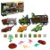 Dino gaming set includes 2 trucks and dinosaurs