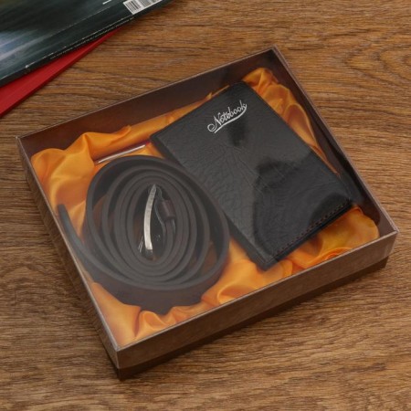 Gift set 3v1 (pen, belt, notebook), mix-5