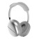 AKZ MAX10 headphones, wireless, full -size, microphone, backlight, white