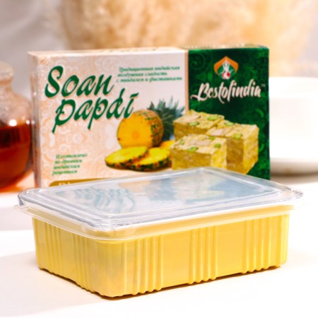 Air Indian sweets "Soan Papdi" pineapple, 250 g-2