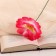Artificial flowers "Loner Chrisp" D-11 cm H-20 cm, pink