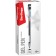 Gel pen Standard, node 0.5 mm, black ink, flu, needle rod