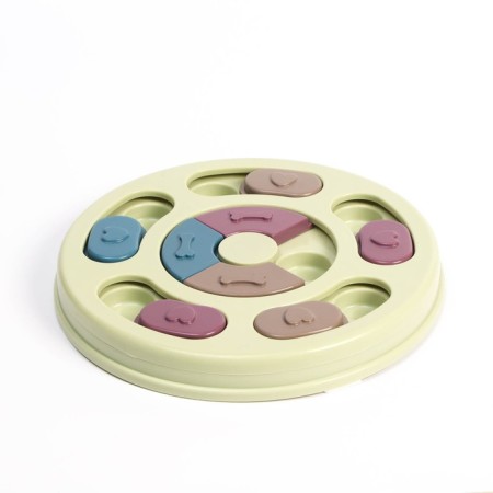Intellectual toy for goodies, 14 x 3 cm, green-1
