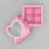Box for sweets, confectionery packaging, 4 cells, “Favorite Sweet”, 10.5 x 10.5 x 3.5 cm