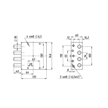 Garage Castle "Senate", DNI 4-GS-2, 006, 5 keys-1