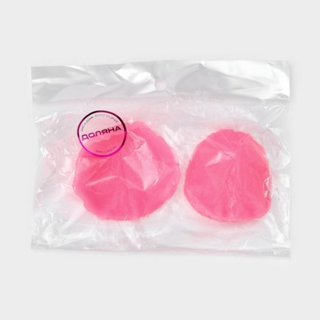 Mold Dolyana "Rose petal", silicone, 2 items, 6.7 × 6.2 cm, pink color-7