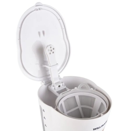 Willmark WCM-1350D coffee maker, drip, 900 watts, 1.2 l, white-4